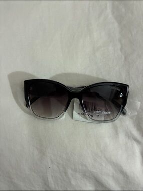 Steve Madden Black Ombre Cat-Eye Sunglasses